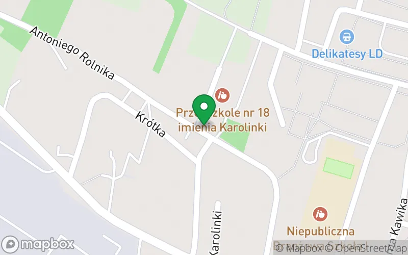 Lokalizacja: Przedszkole nr 18 im. Karolinki w Zabrzu