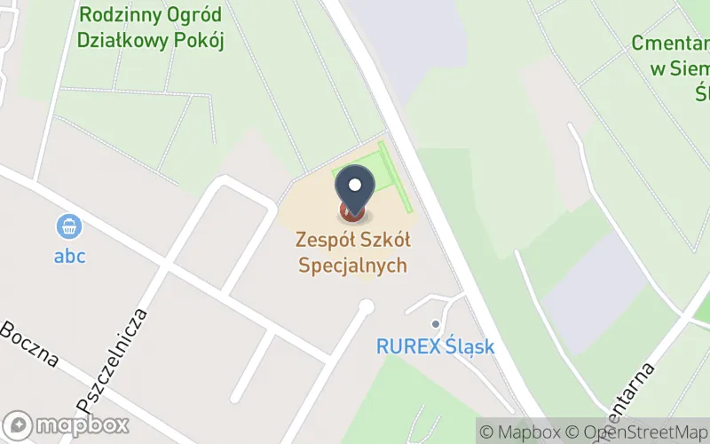 Lokalizacja: Zespół Szkół Specjalnych w Siemianowicach Śląskich