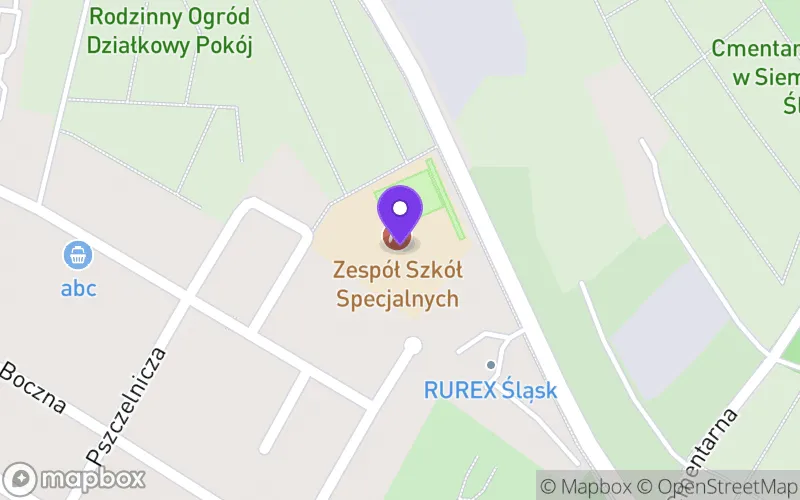 Lokalizacja: Branżowa Szkoła I Stopnia nr 3 w Siemianowicach Śląskich