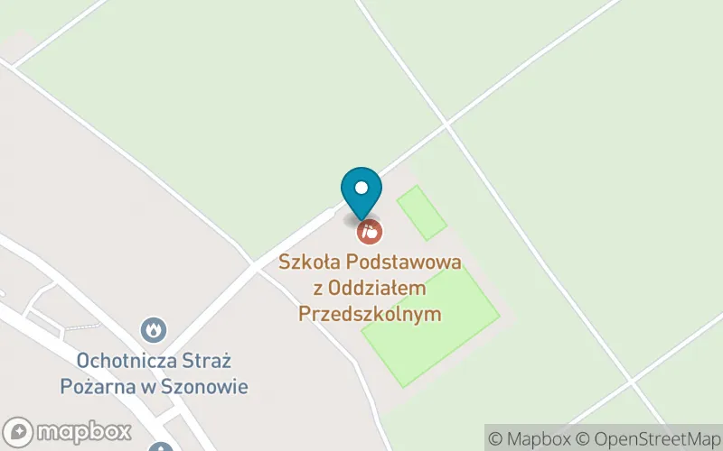 Lokalizacja: Szkoła Podstawowa im. Adama Mickiewicza z Oddziałem Przedszkolnym w Szonowie w Szonowie