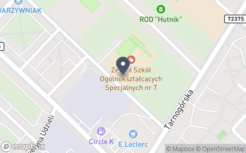 Lokalizacja: Zespół Szkół Ogólnokształcących Specjalnych nr 7 w Gliwicach