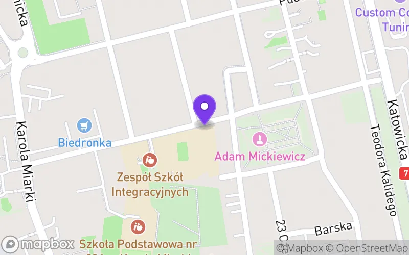 Lokalizacja: Zespół Szkół Technicznych i Ogólnokształcących nr 4 im. Jędrzeja Śniadeckiego - VII Liceum Ogólnokształcące