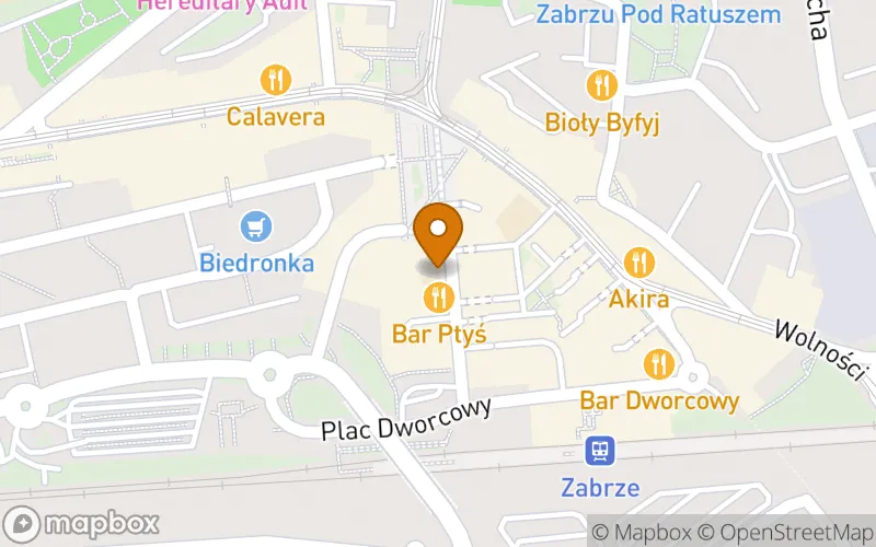 Lokalizacja: Szkoła Policealna "Copernicus" w Zabrzu