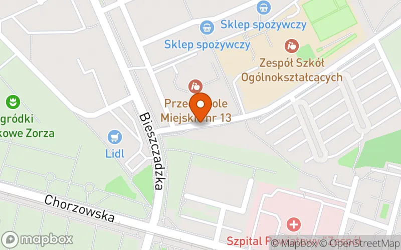 Lokalizacja: Zespół Opieki nad Dziećmi w wieku do lat 3 miasta Świętochłowice - Klub dziecięcy nr 2