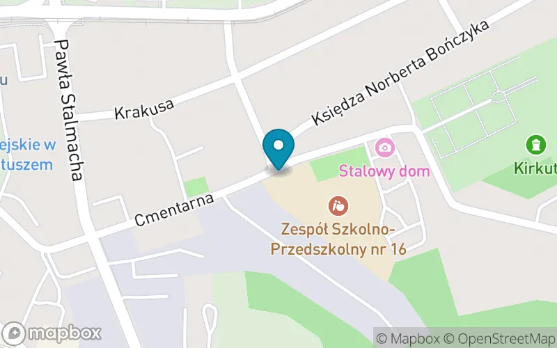 Lokalizacja: Szkoła Podstawowa nr 2 im. Jana Brzechwy w Zabrzu w Zespole Szkolno-Przedszkolnym nr 16 w Zabrzu