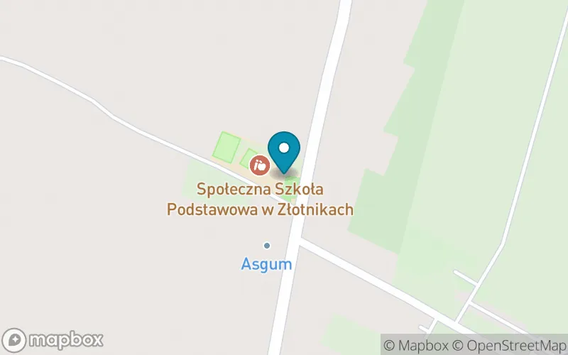 Lokalizacja: Społeczna Szkoła Podstawowa w Złotnikach