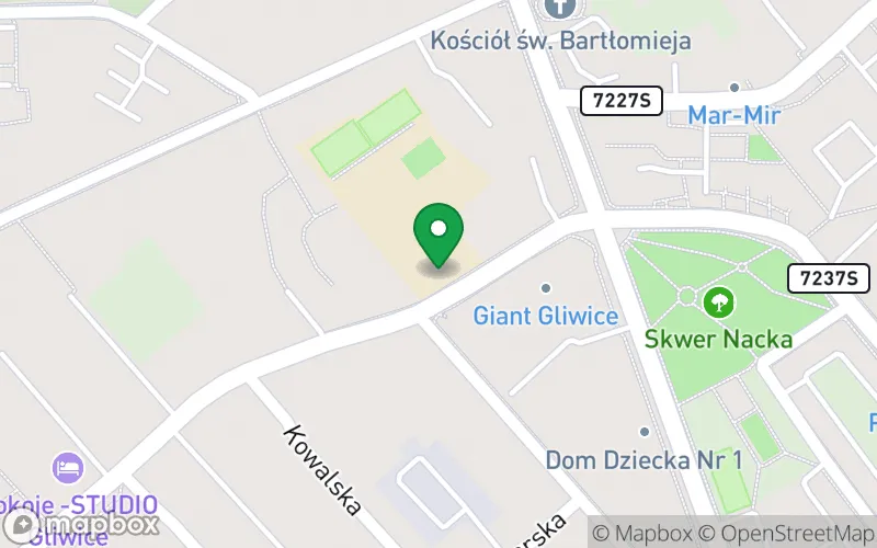 Lokalizacja: Przedszkole Miejskie nr 9 w Gliwicach