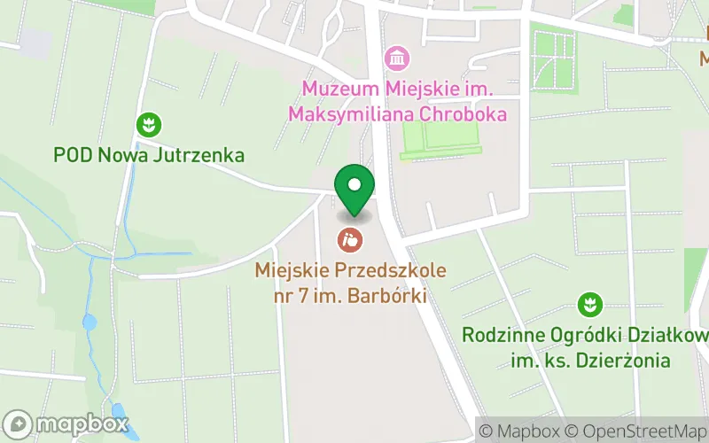 Lokalizacja: Miejskie Przedszkole nr 7 im. Barbórki