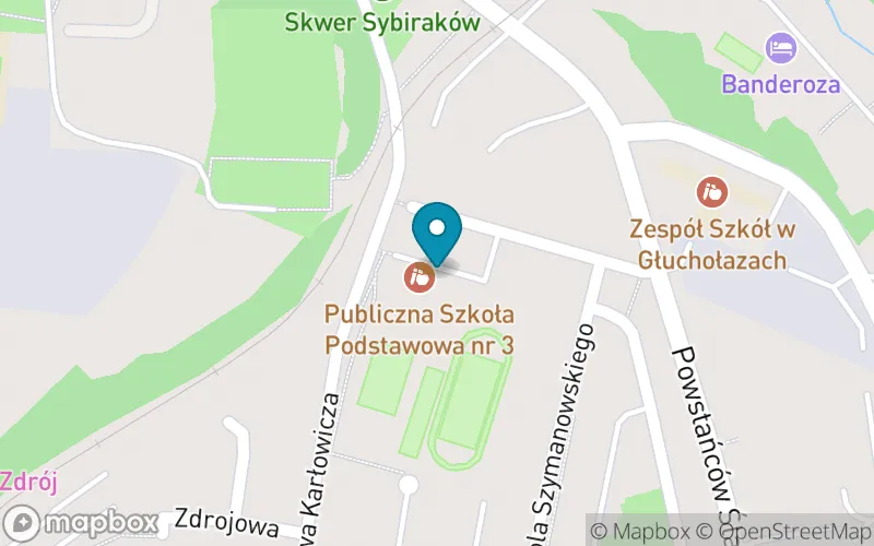 Lokalizacja: Publiczna Szkoła Podstawowa nr 3 im. Kawalerów Orderu Uśmiechu w Głuchołazach