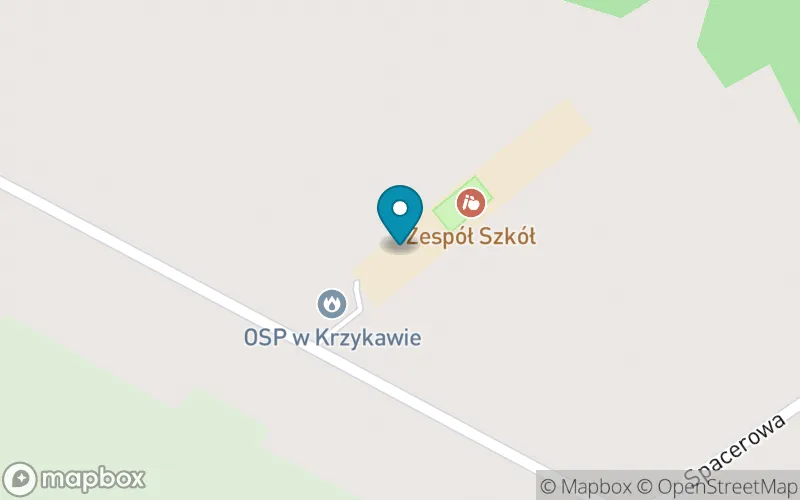 Lokalizacja: Szkoła Podstawowa im. Plk. Fr. Nullo w Krzykawie