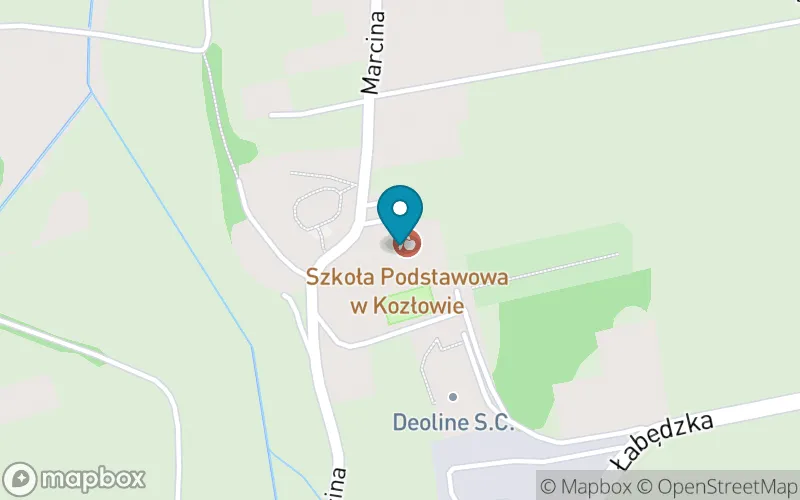 Lokalizacja: Szkoła Podstawowa w Kozłowie