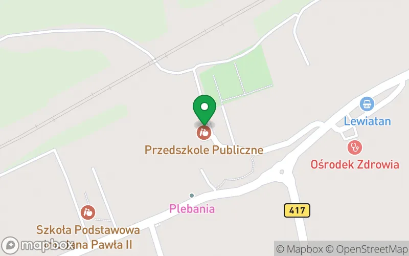 Lokalizacja: Przedszkole Publiczne w Racławicach Śląskich