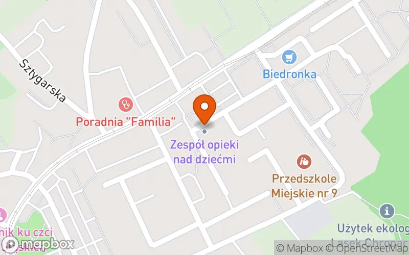 Lokalizacja: Zespół Opieki nad Dziećmi w wieku do lat 3 miasta Świętochłowice - żłobek