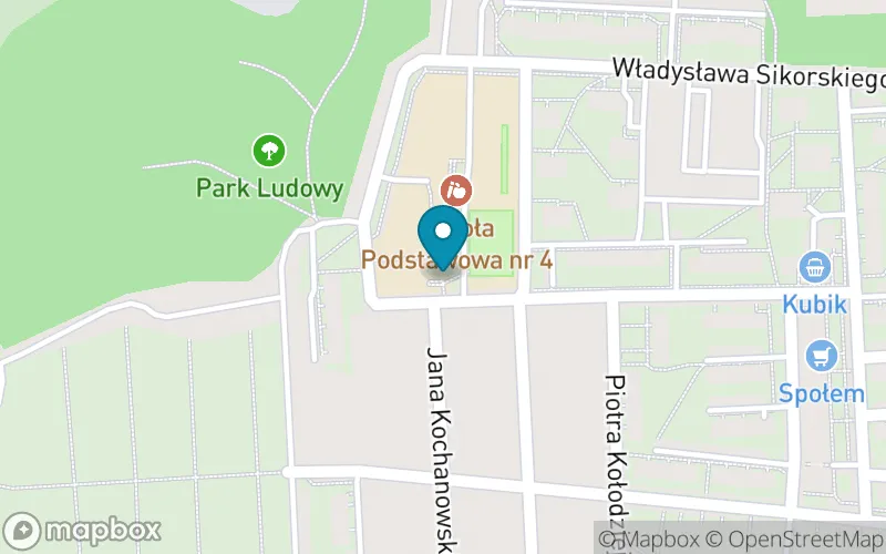 Lokalizacja: Szkoła Podstawowa nr 4 im. Witolda Budryka w Siemianowicach Śląskich