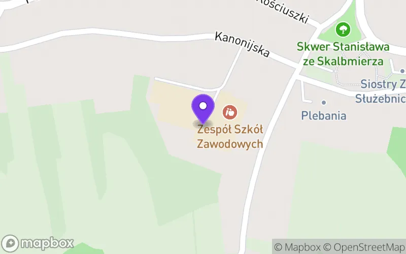 Lokalizacja: Technikum w Zespole Szkół Zawodowych w Skalbmierzu