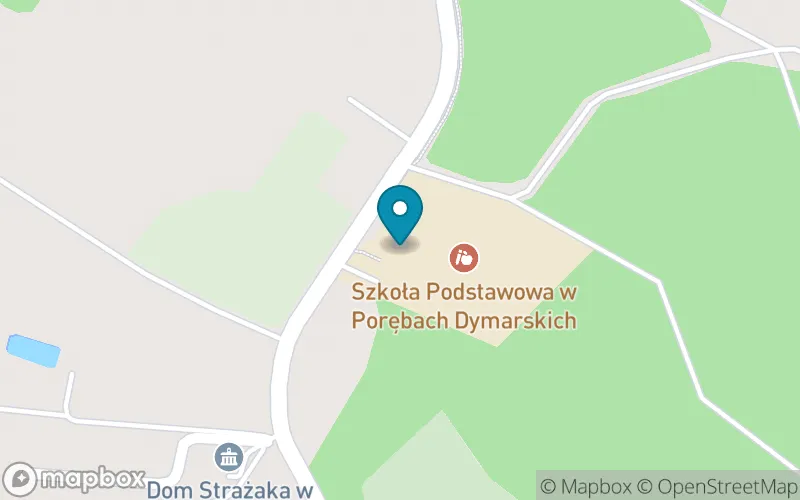 Lokalizacja: Szkoła Podstawowa w Porębach Dymarskich