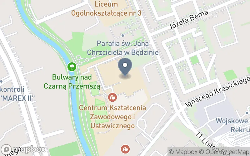 Lokalizacja: Centrum Kształcenia Zawodowego w Będzinie