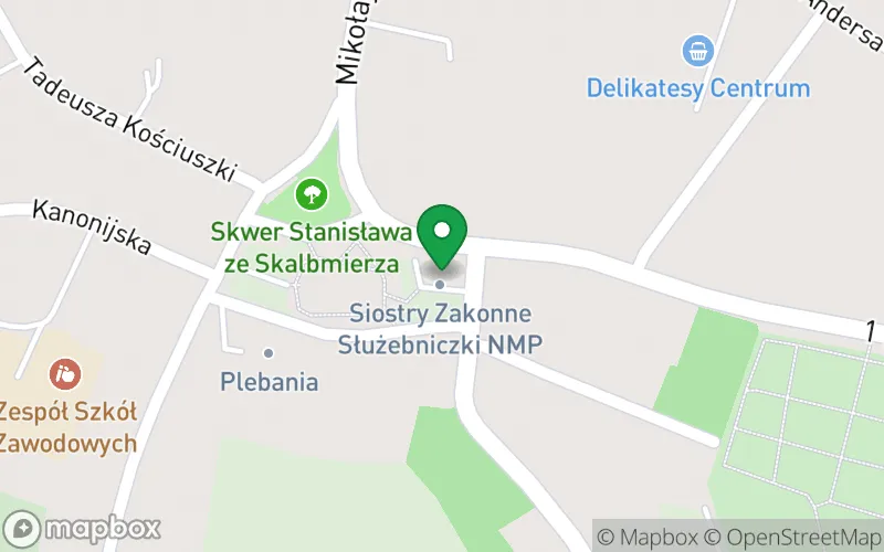Lokalizacja: Niepubliczne Przedszkole Sióstr Służebniczek NMP NP im. Edmunda Bojanowskiego w Skalbmierzu