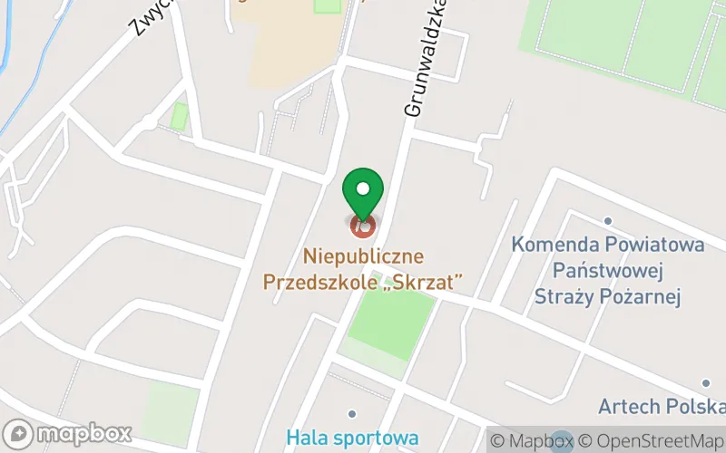 Lokalizacja: Niepubliczne Przedszkole "Skrzat" w Prudniku