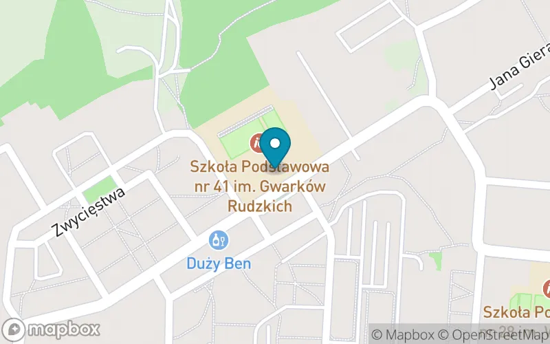 Lokalizacja: Szkoła Podstawowa nr 41 im. Gwarków Rudzkich