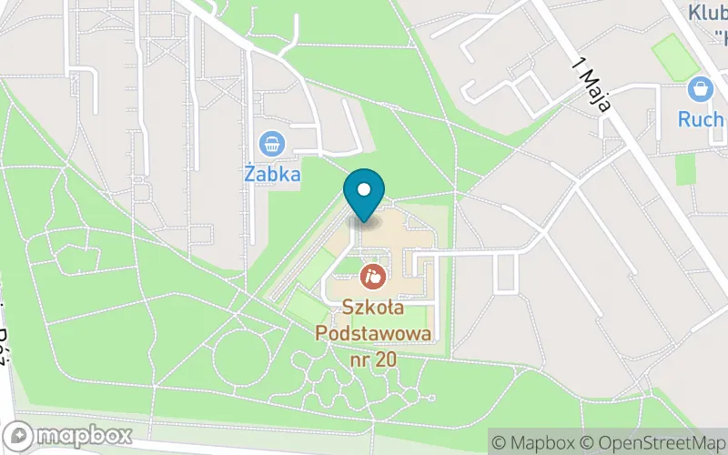 Lokalizacja: Szkoła Podstawowa nr 20 z Oddziałami Integracyjnymi im. Generała Władysława Sikorskiego w Dąbrowie Górniczej