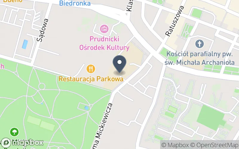 Lokalizacja: Zespół Szkół Ogólnokształcących nr 1 w Prudniku