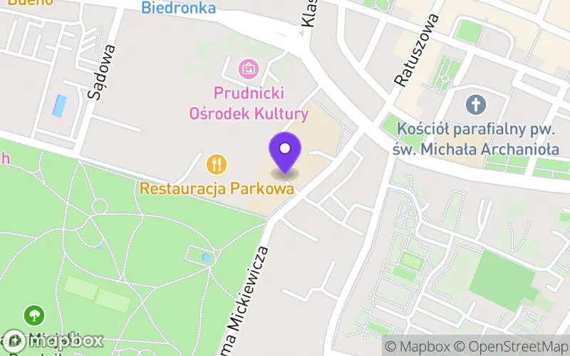 Lokalizacja: I Liceum Ogólnokształcące im. Adama Mickiewicza w Prudniku