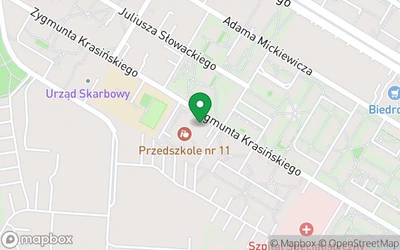 Lokalizacja: Przedszkole nr 11 w Dąbrowie Górniczej