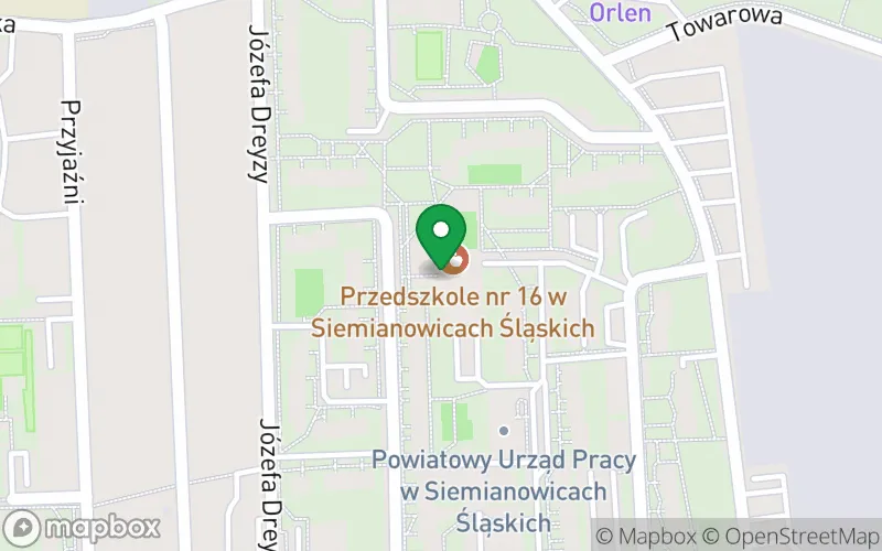 Lokalizacja: Przedszkole nr 16 w Siemianowicach Śląskich