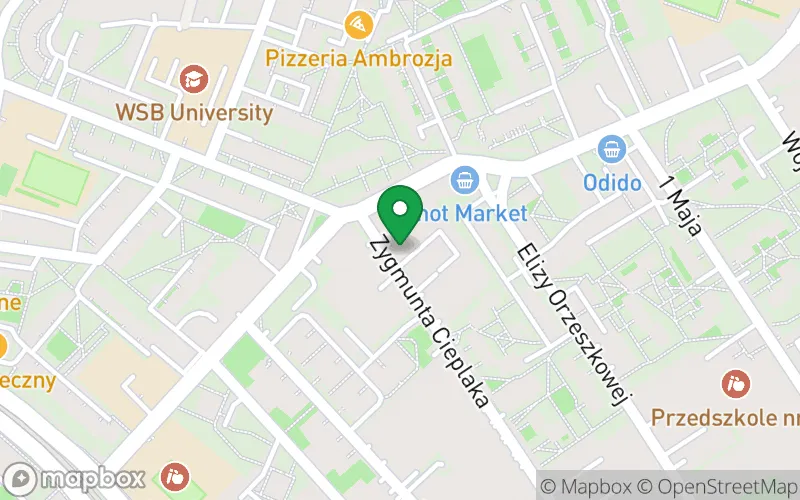 Lokalizacja: Niepubliczne Przedszkole "Dąbrowskie Dzieciaki"