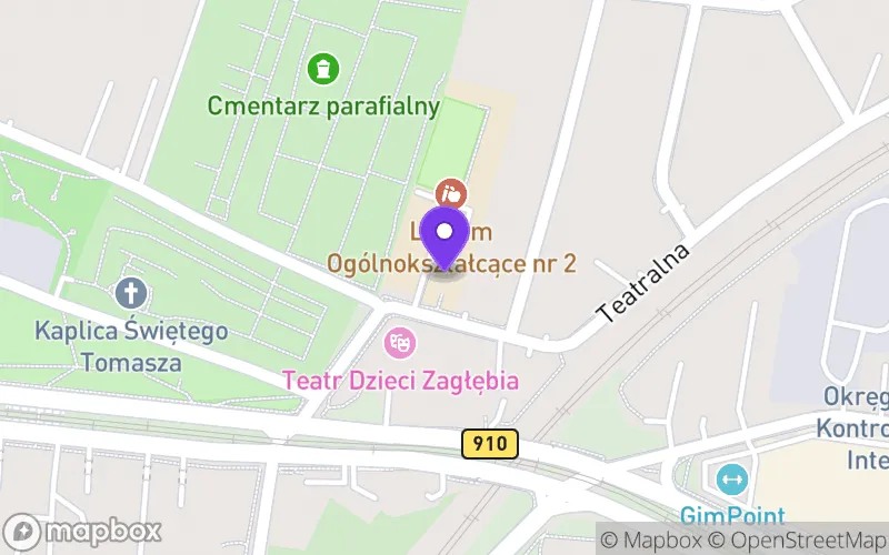 Lokalizacja: II Liceum Ogólnokształcące im. Stanisława Wyspiańskiego w Będzinie