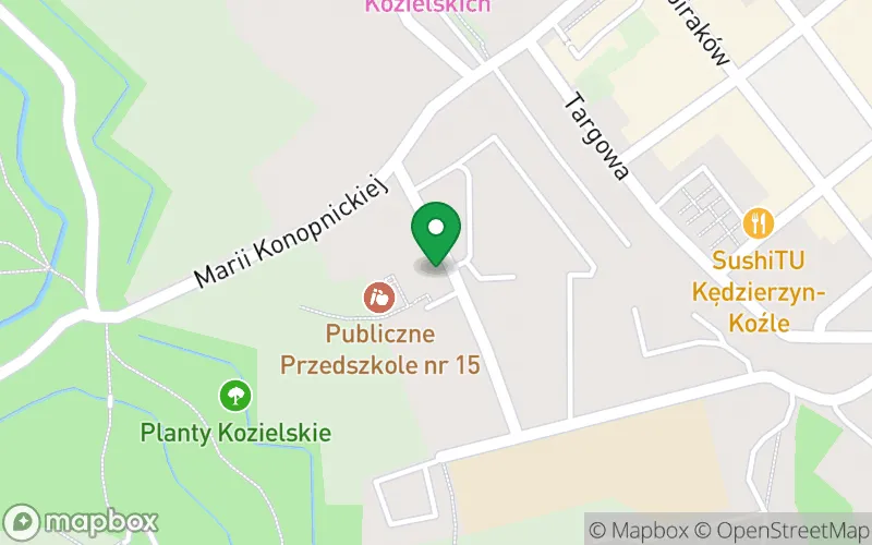 Lokalizacja: Publiczne Przedszkole nr 15