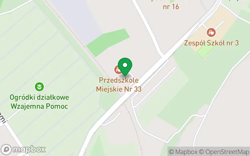 Lokalizacja: Przedszkole Miejskie nr 33 w Bytomiu