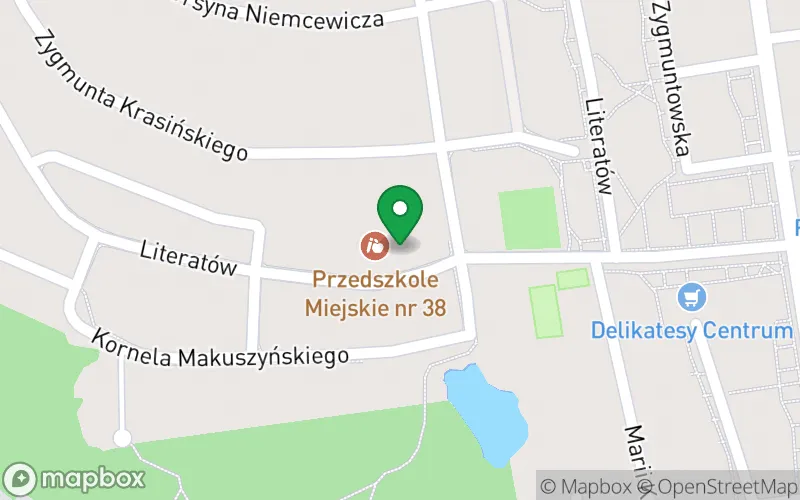 Lokalizacja: Przedszkole Miejskie nr 38 w Gliwicach