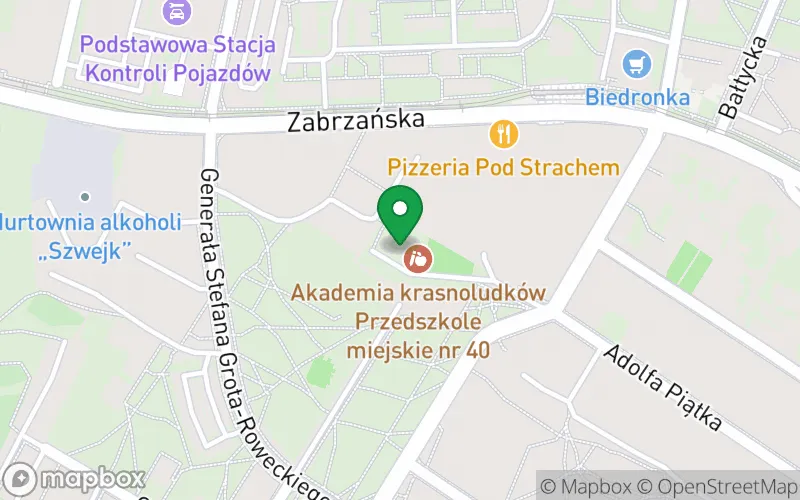 Lokalizacja: Akademia Krasnoludków Przedszkole Miejskie nr 40