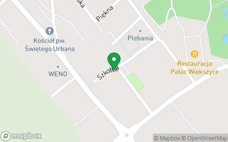 Lokalizacja: Publiczne Przedszkole w Większycach