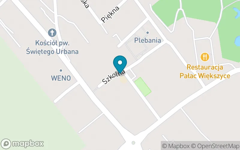 Lokalizacja: Zespół Szkolno-Przedszkolny w Większycach Publiczna Szkoła Podstawowa w Większycach