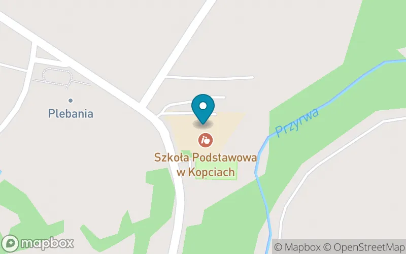 Lokalizacja: Szkoła Podstawowa w Kopciach
