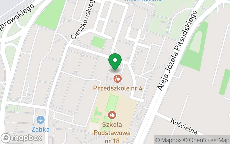 Lokalizacja: Przedszkole nr 4 w Dąbrowie Górniczej
