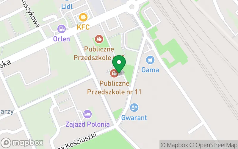 Lokalizacja: Publiczne Przedszkole nr 11 w Kędzierzynie-Koźlu