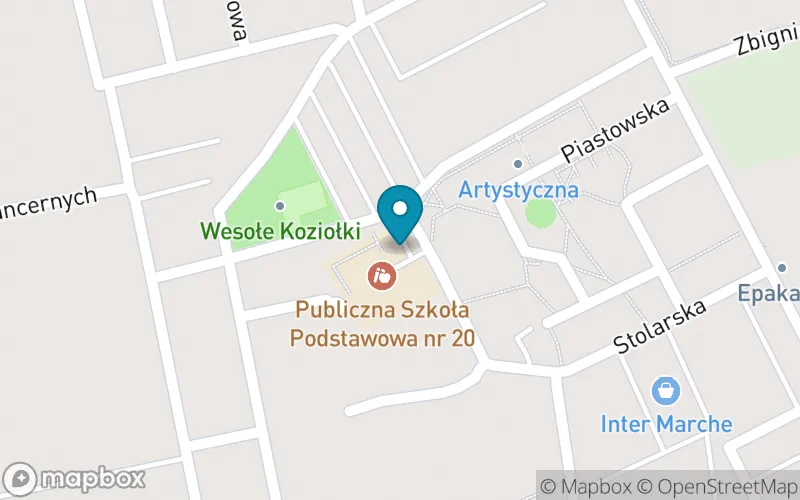 Lokalizacja: Publiczna Szkoła Podstawowa nr 20 w Kędzierzynie-Koźlu