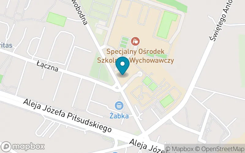 Lokalizacja: Szkoła Podstawowa Specjalna nr 1 im. Zofii Książek-Bregułowej w Specjalnym Ośrodku Szkolno-Wychowawczym dla Dzieci i Młodzieży Niepełnosprawnej w Dąbrowie Górniczej, Ul. Swobodna 59