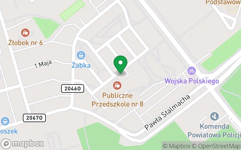 Lokalizacja: Przedszkole Publiczne nr 8