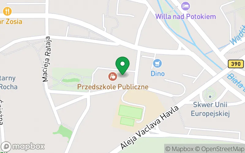 Lokalizacja: Przedszkole z Oddziałami Integracyjnymi w Lądku-Zdroju