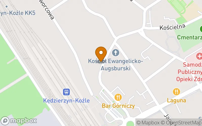 Lokalizacja: Szkoła Policealna Opieki Medycznej "Żak" w Kędzierzynie-Koźlu