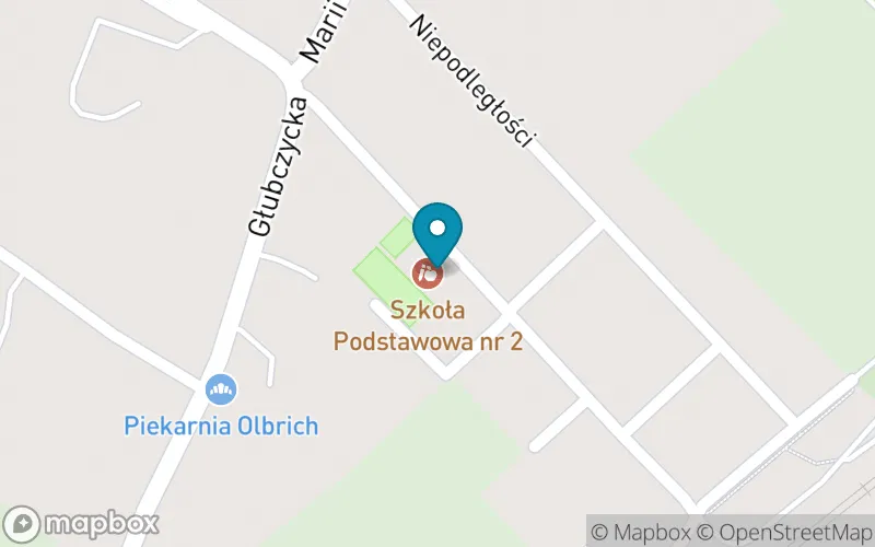 Lokalizacja: Szkoła Podstawowa Nr2 im. Henryka Sienkiewicza w Głogówku