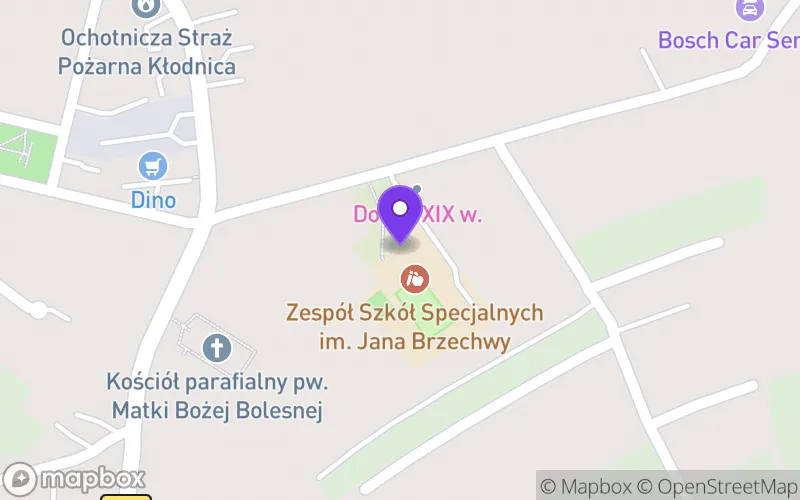 Lokalizacja: Branżowa Szkoła I Stopnia Specjalna