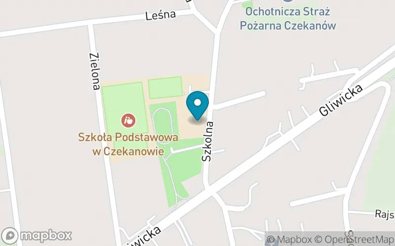 Lokalizacja: Szkoła Podstawowa w Czekanowie