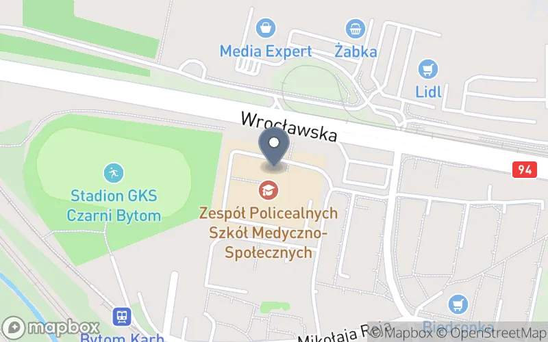 Lokalizacja: Centrum Kształcenia Zawodowego w Bytomiu