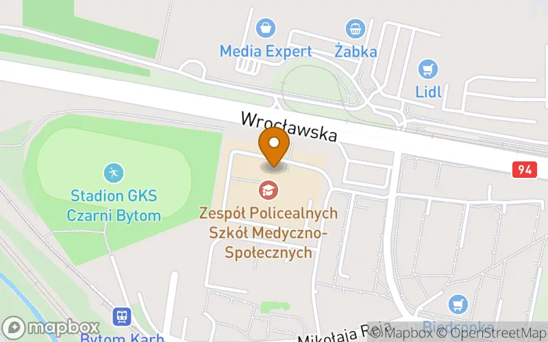 Lokalizacja: Szkoła Policealna nr 1